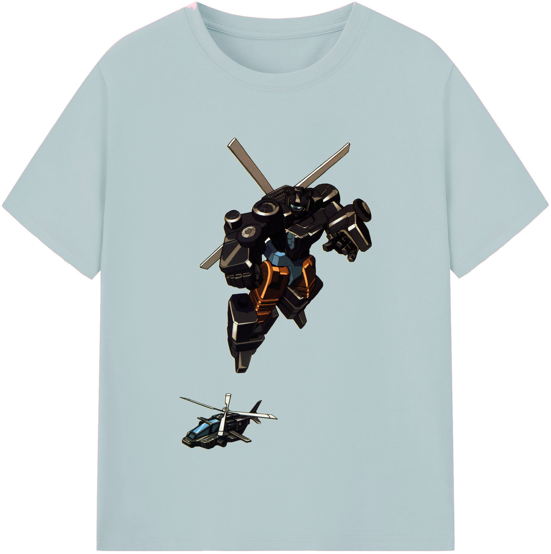 （画像用）  綿100％半袖Tシャツ（フロントプリント）